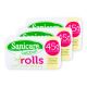 Sanicare Cotton Rolls 45g (Pack of 3)