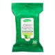 Sanicare Clean Hands Alcohol Wipes - Zesty Bergamot (1 Pack)