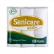 Sanicare 600s Classic 3 Ply Bathroom Tissue (18 Rolls)
