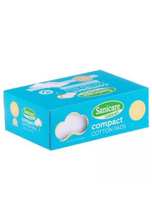 Sanicare Compact Cotton Pads (1 Box)