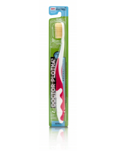 Dr. Plotka's Mouthwatchers Toothbrush - Adult Soft - Red